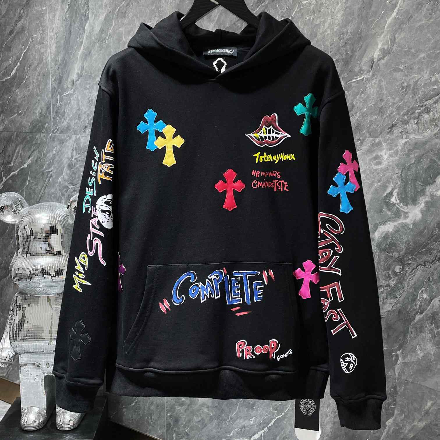 Chrome Hearts Cross Hoodie - everydesigner