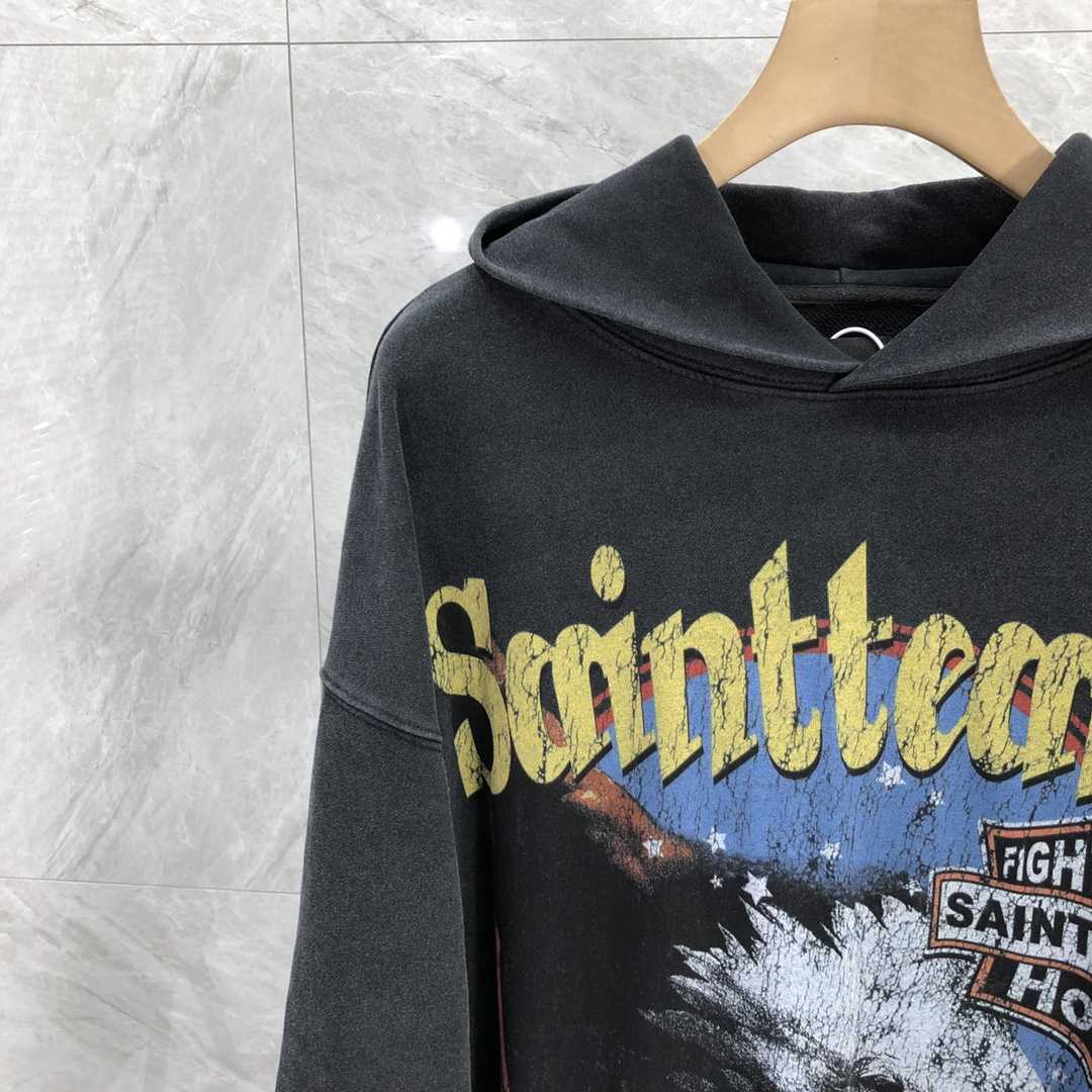 Saint Michael Tears Hoodie - everydesigner