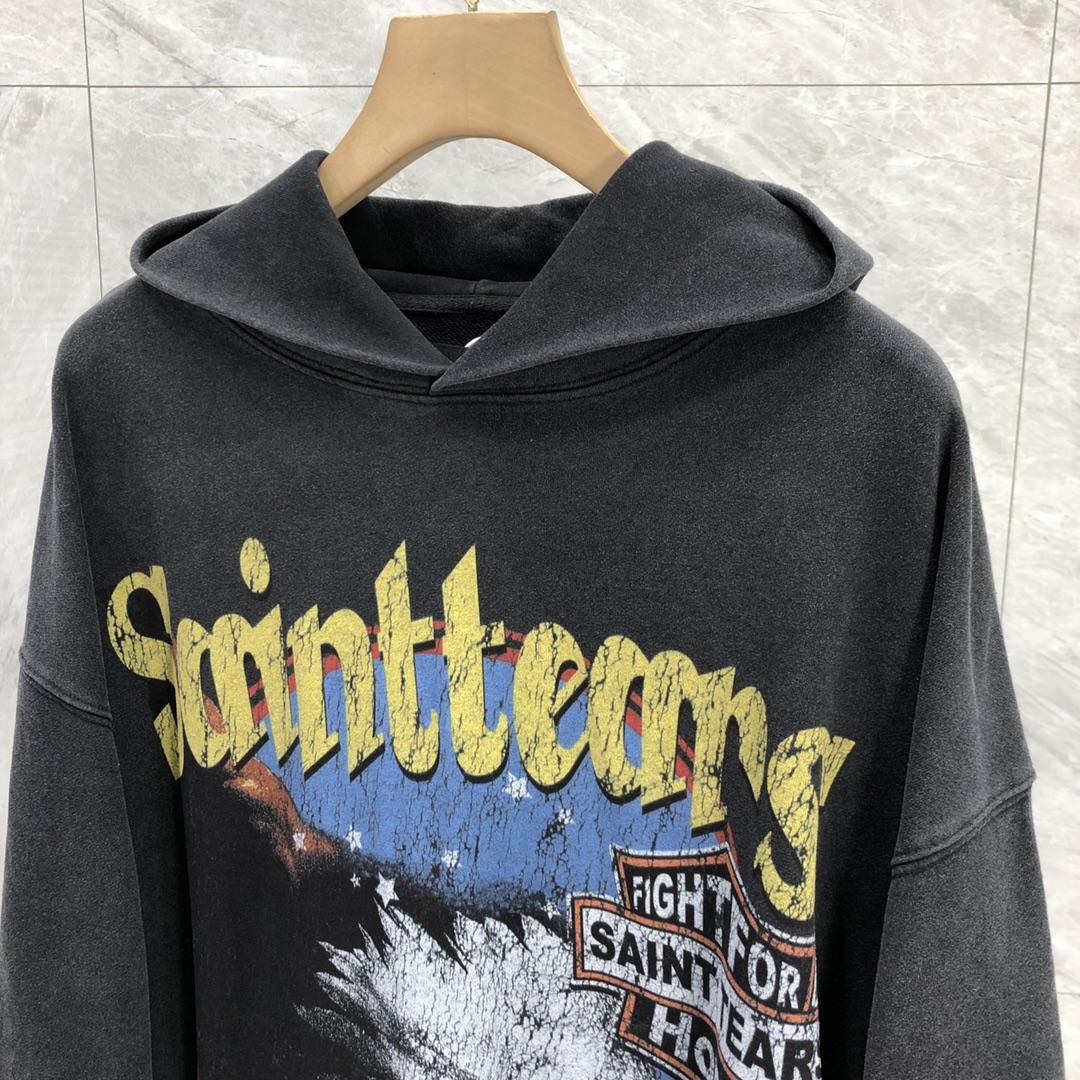 Saint Michael Tears Hoodie - everydesigner