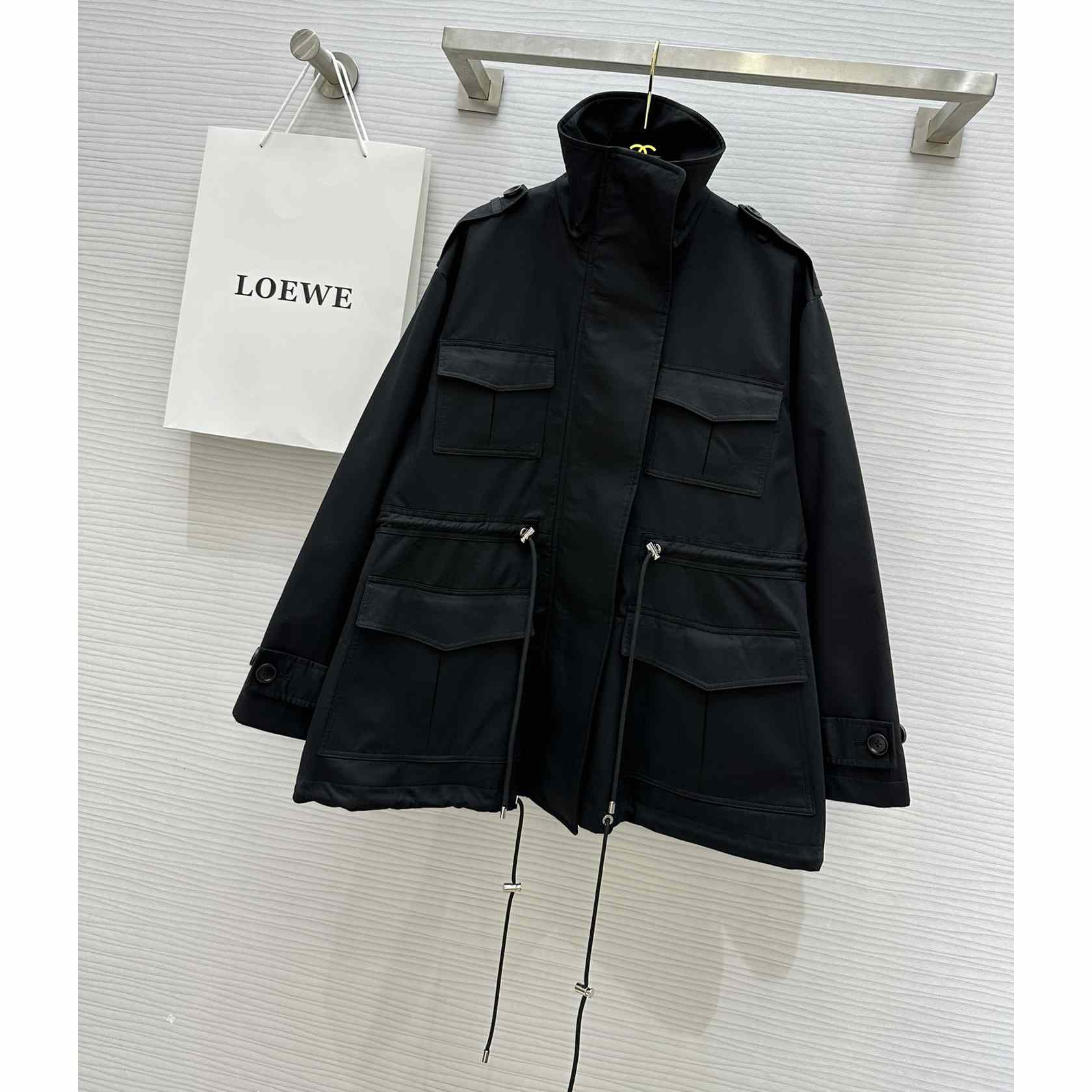 Loewe Short Parka In Cotton - everydesigner