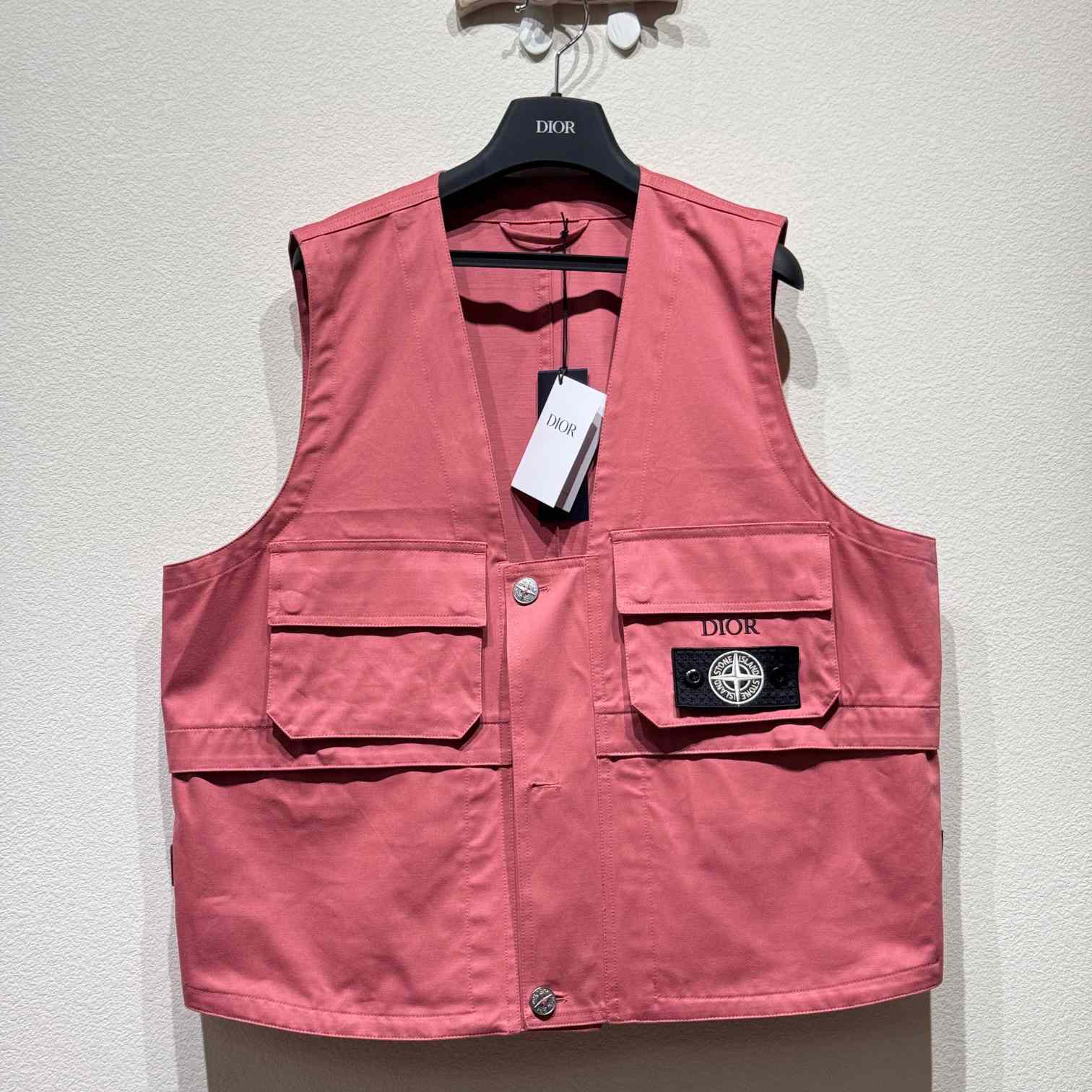 Dior And Stone Island Vest - everydesigner