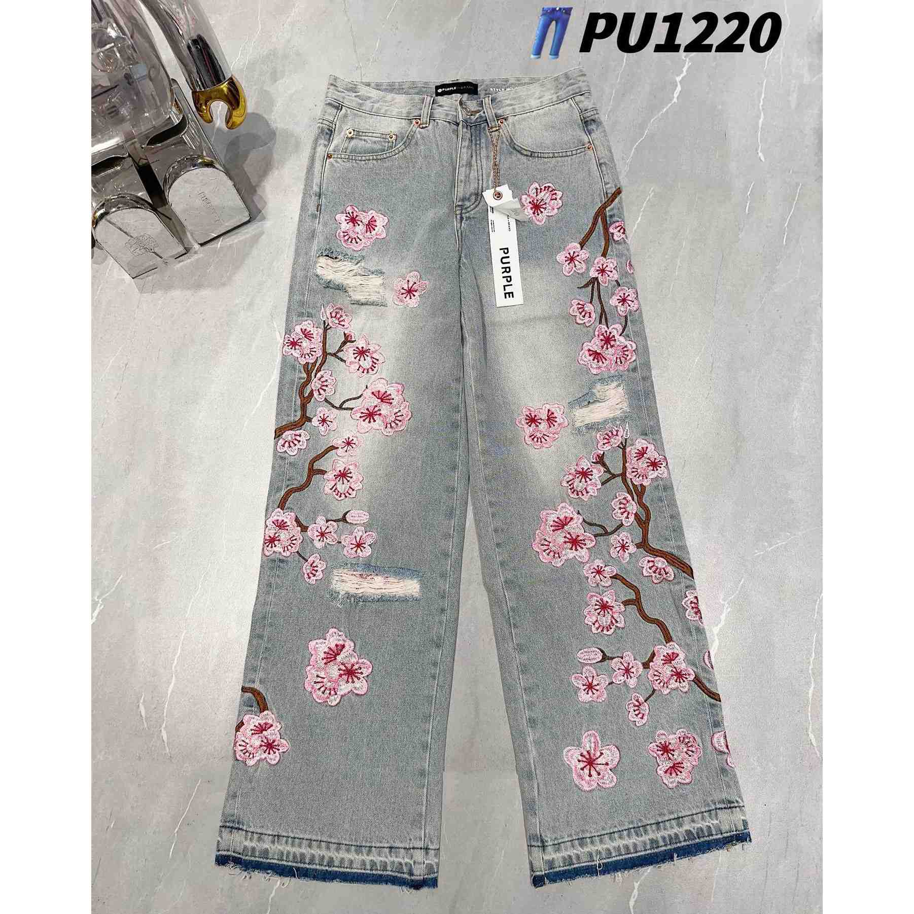 Purple-Brand Jeans   PU1220 - everydesigner