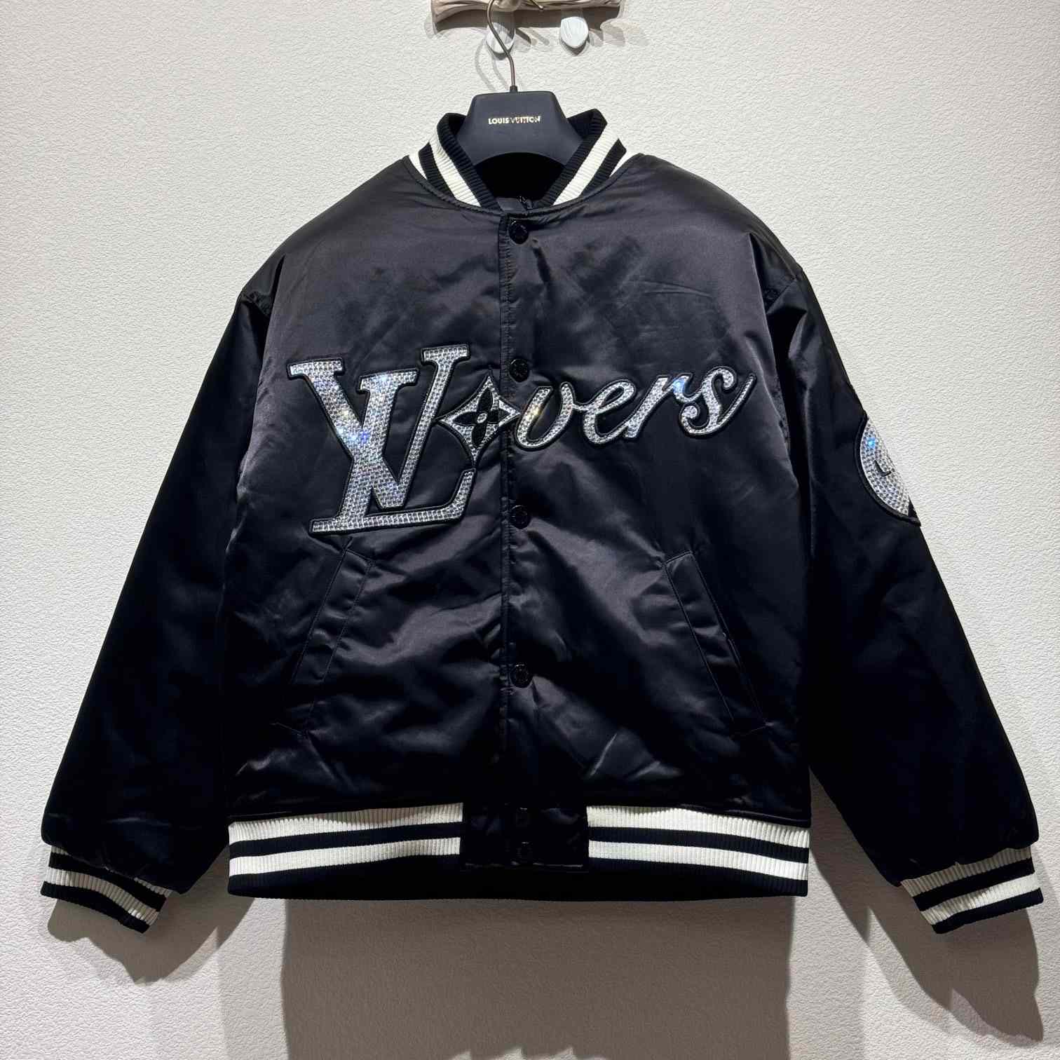 Louis Vuitton Crystal LV Lovers Baseball Blouson Bomber - Pharrell - everydesigner