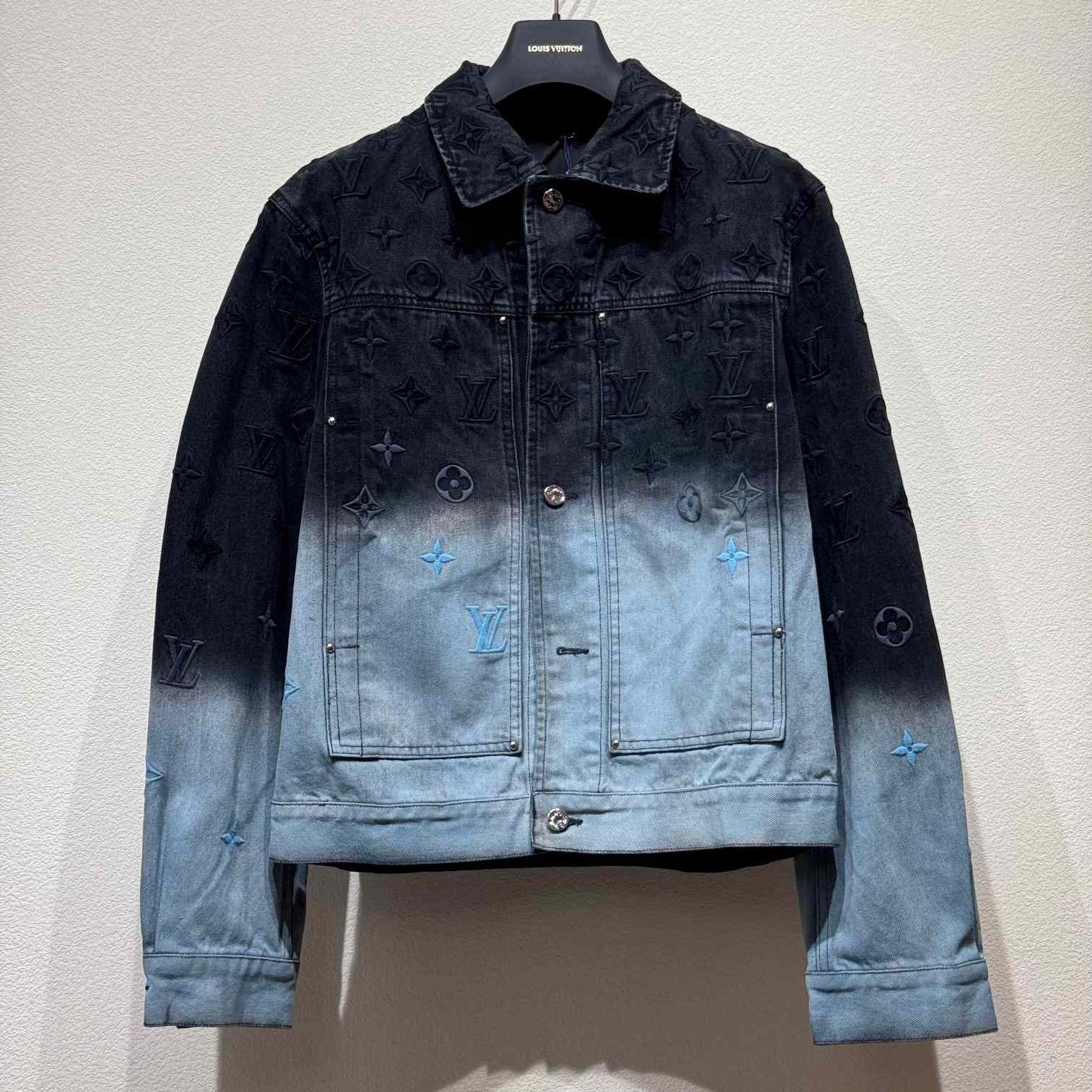 Louis Vuitton Embroidered Denim Blouson - everydesigner