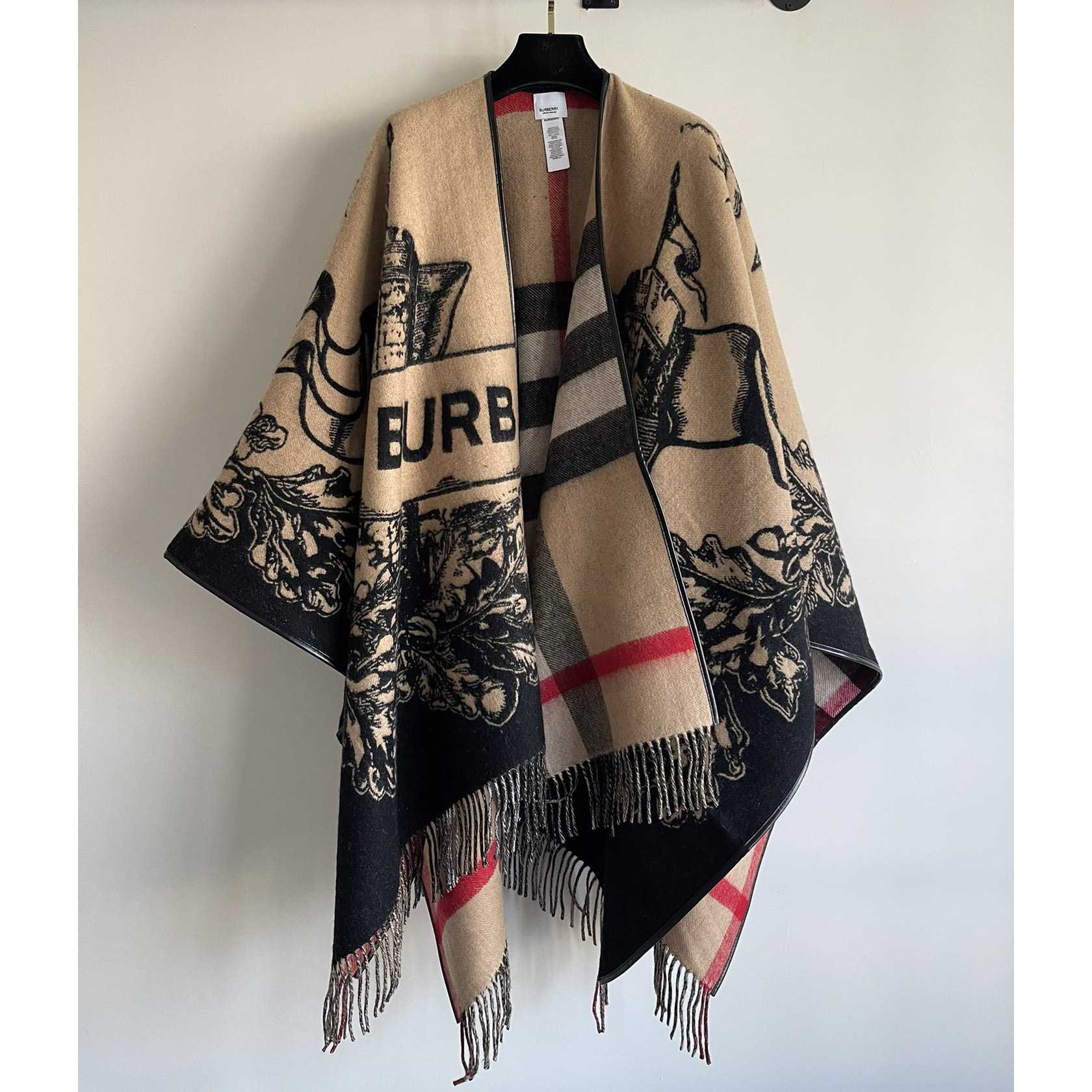 Burberry Poncho - everydesigner