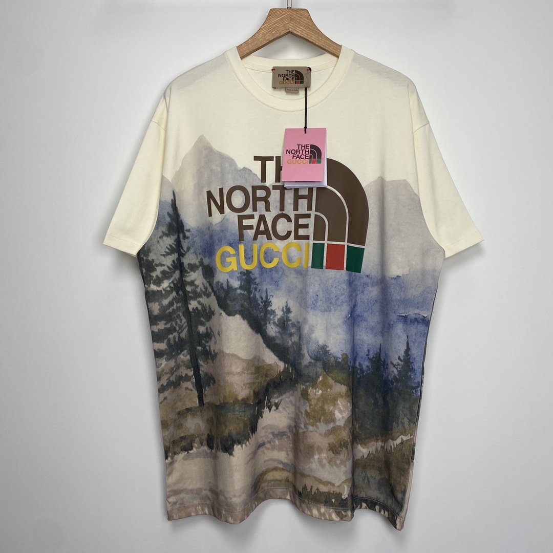 Gucci x The North Face Cotton Jersey T-shirt - everydesigner