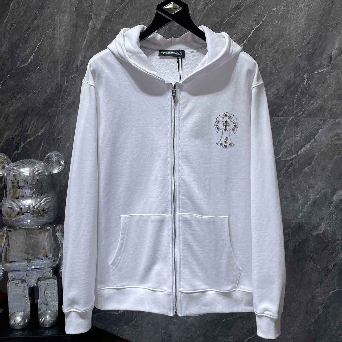 Chrome Hearts Zip Up Hoodie  - everydesigner