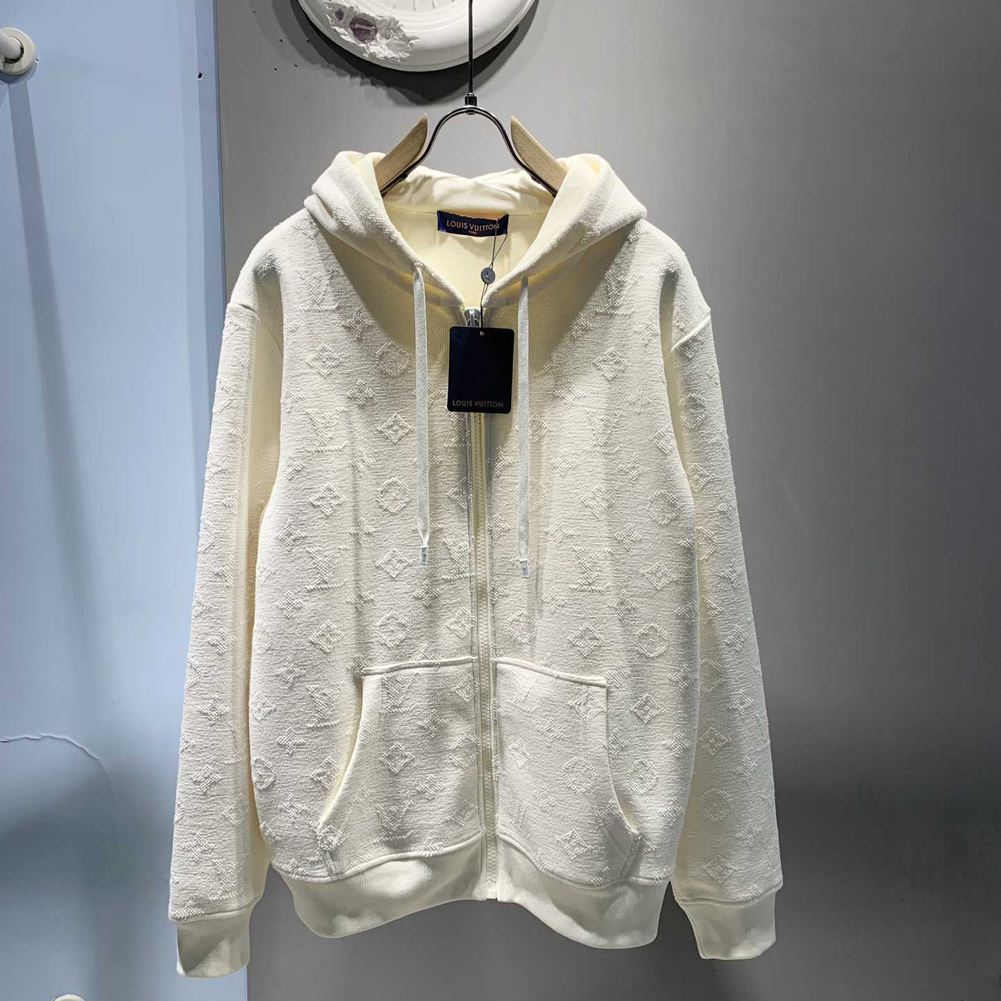 Louis Vuitton Monogram Zip Through Hoodie - everydesigner