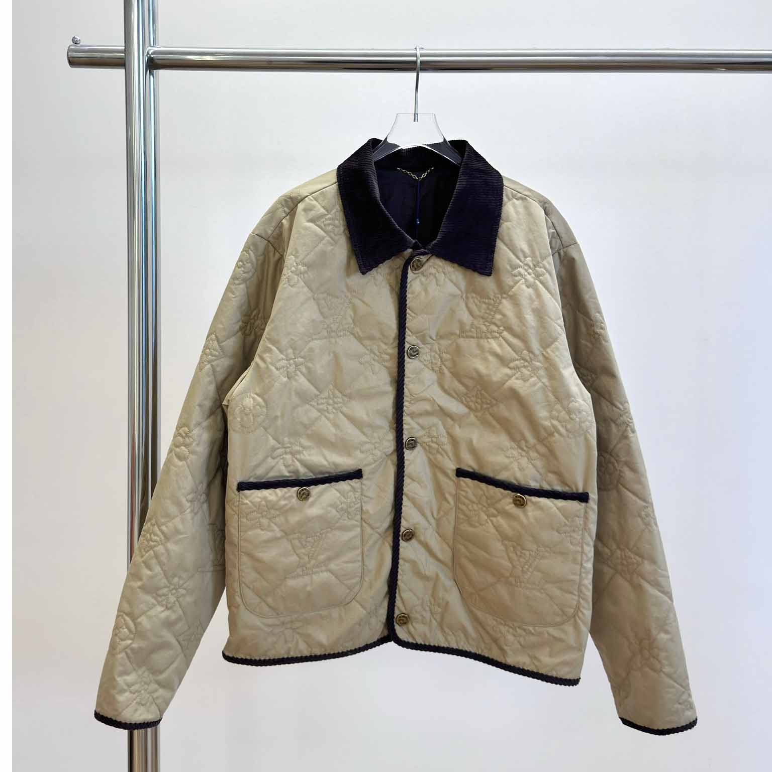 Louis Vuitton Monogram Padded Cotton Jacket - everydesigner