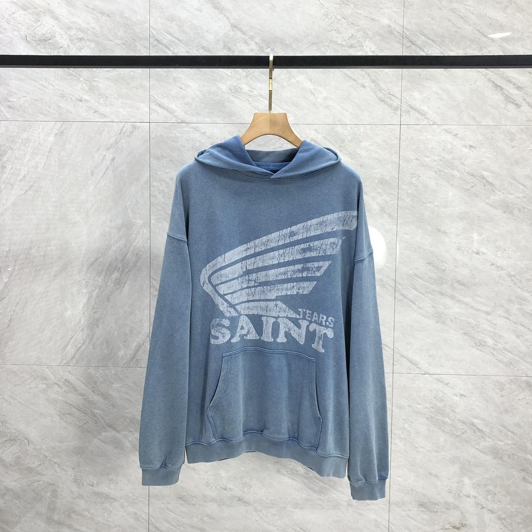 Saint Michael Tears Hoodie - everydesigner