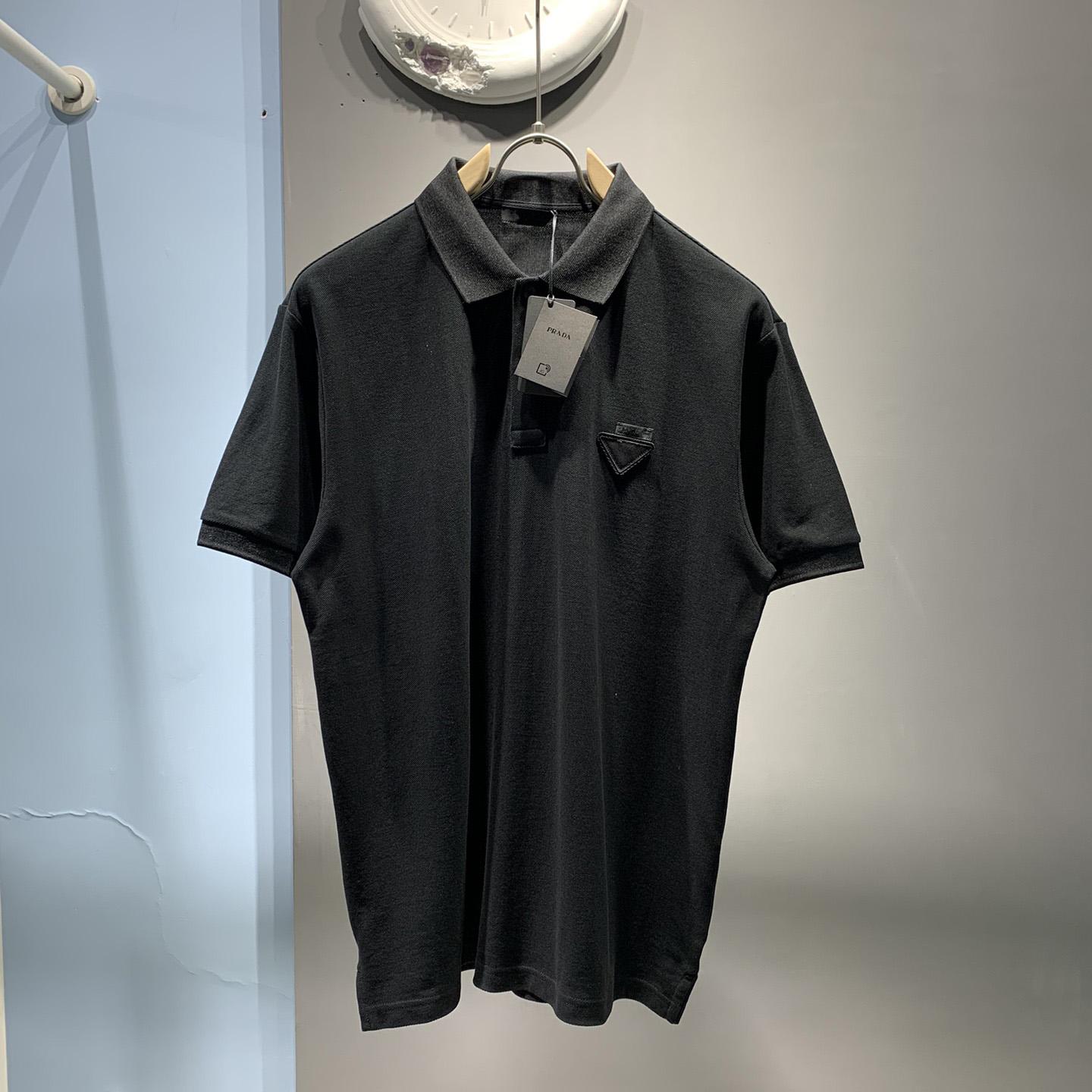 Prada Piqué Polo Shirt - everydesigner