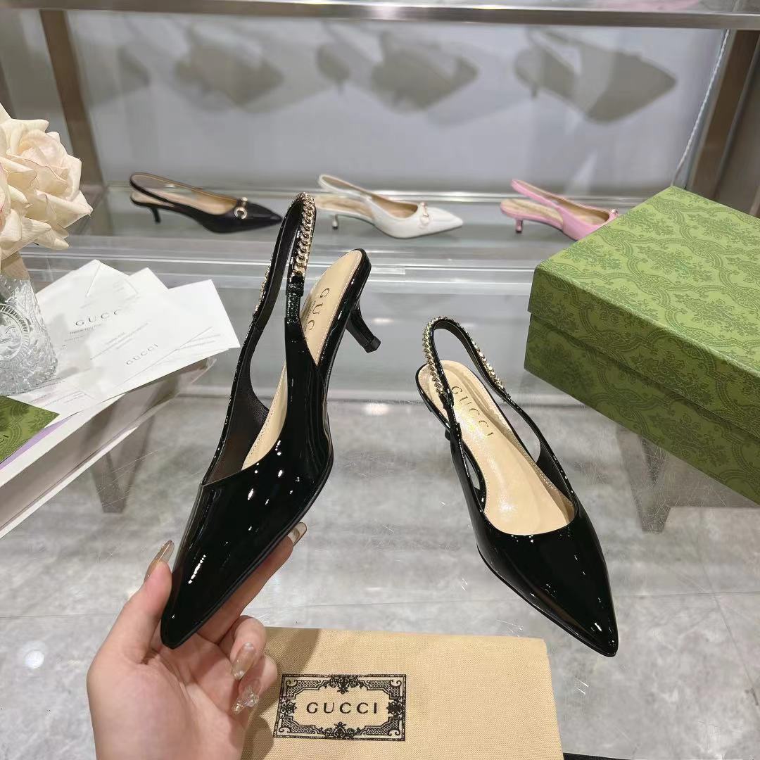 Gucci Signoria Slingback Pump - everydesigner