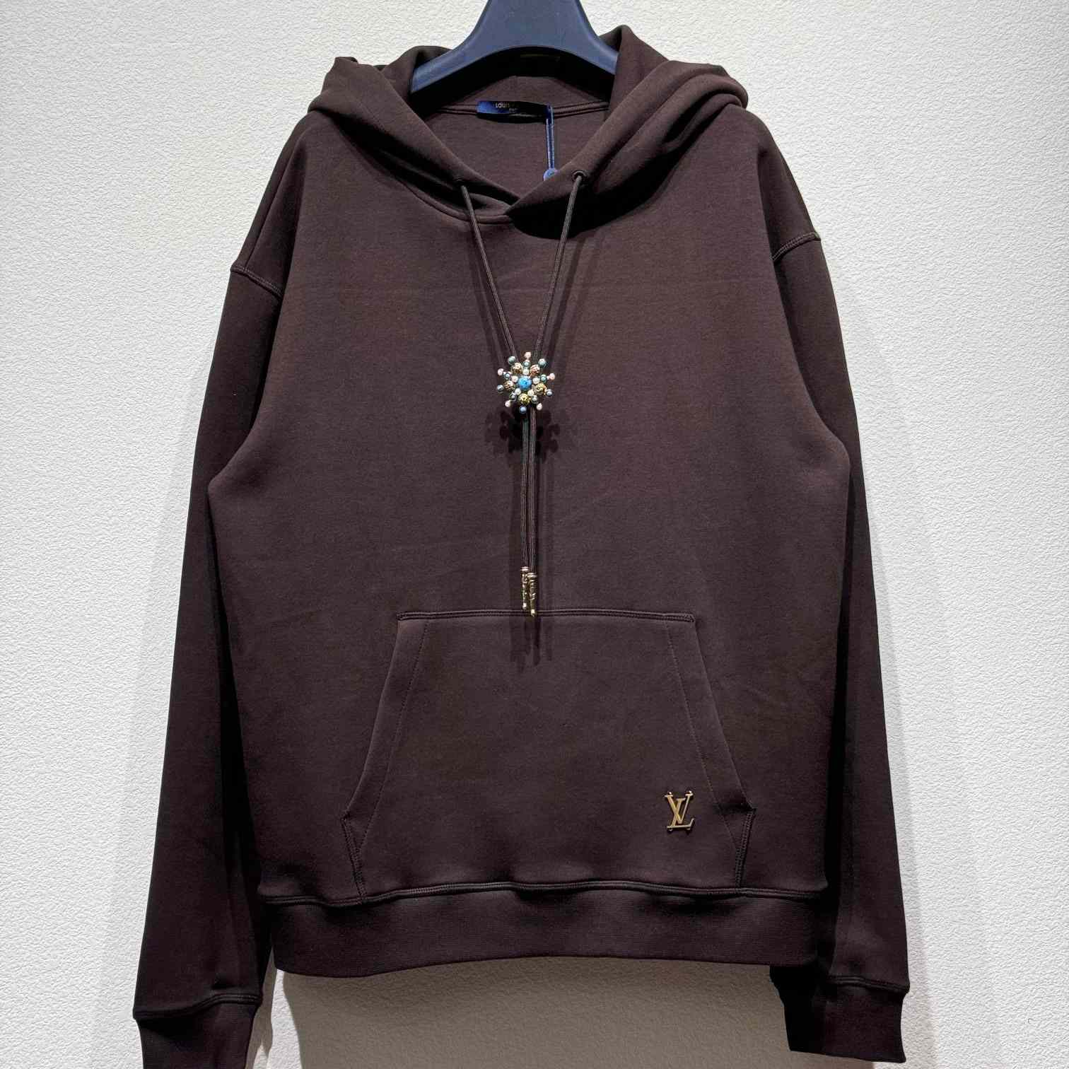 Louis Vuitton Embellished Cotton Hoodie   1AFWVV - everydesigner