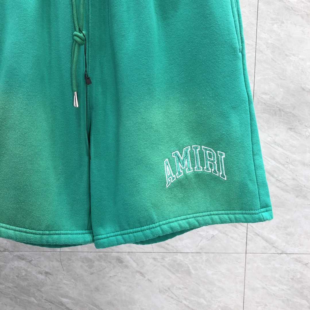 Amiri Logo-print Drawstring-waistband Shorts - everydesigner