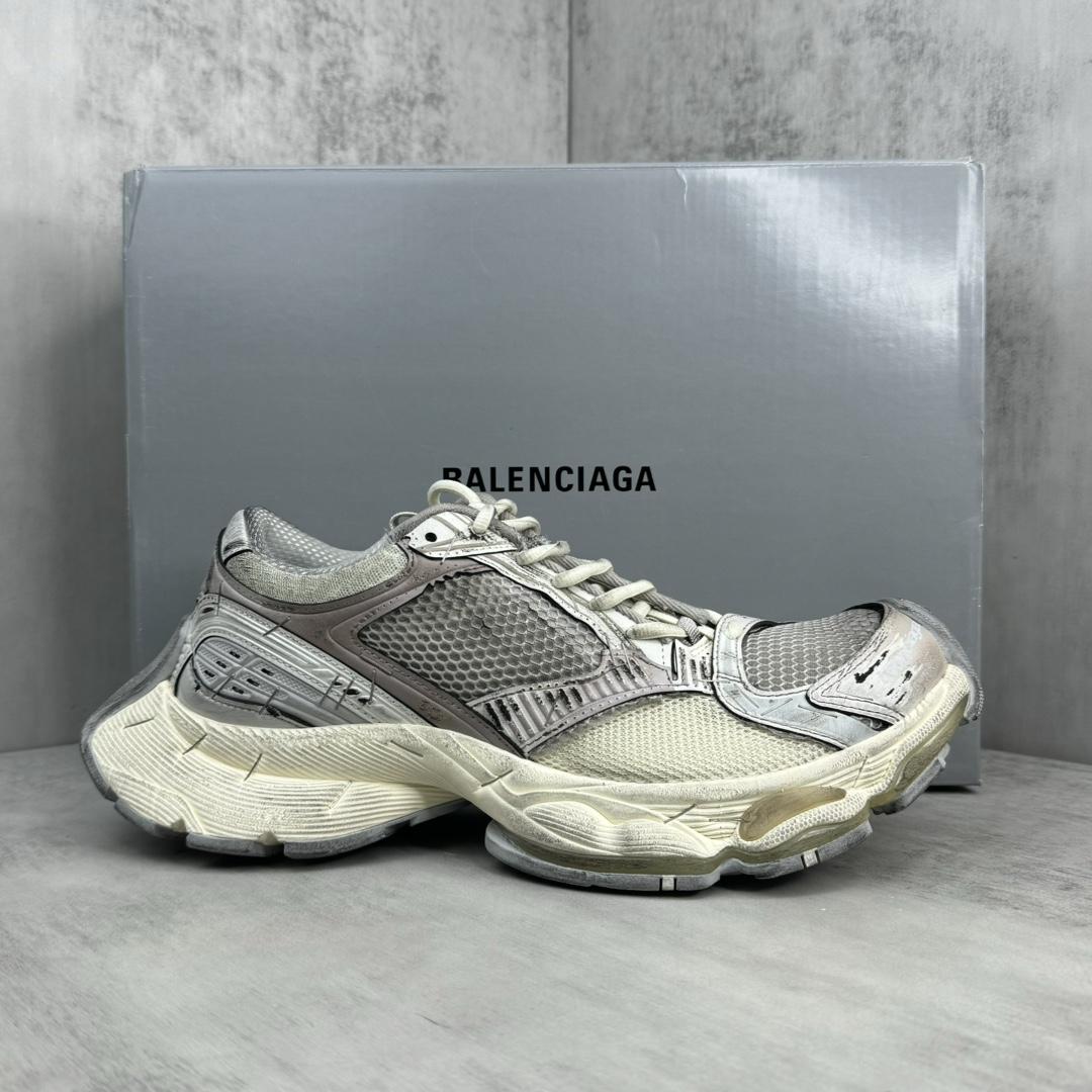 Balenciaga Stapler Sneaker In Beige/grey  - everydesigner