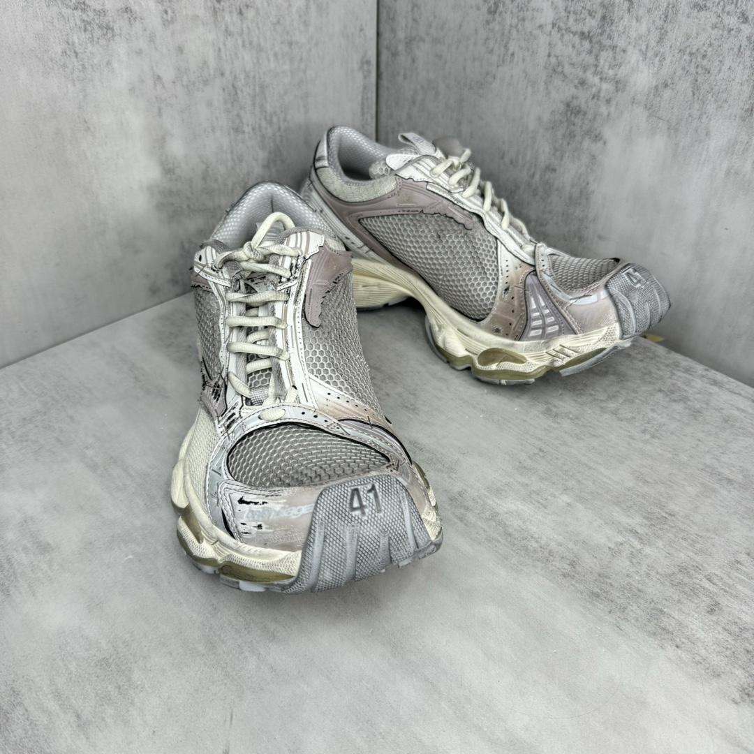 Balenciaga Stapler Sneaker In Beige/grey  - everydesigner