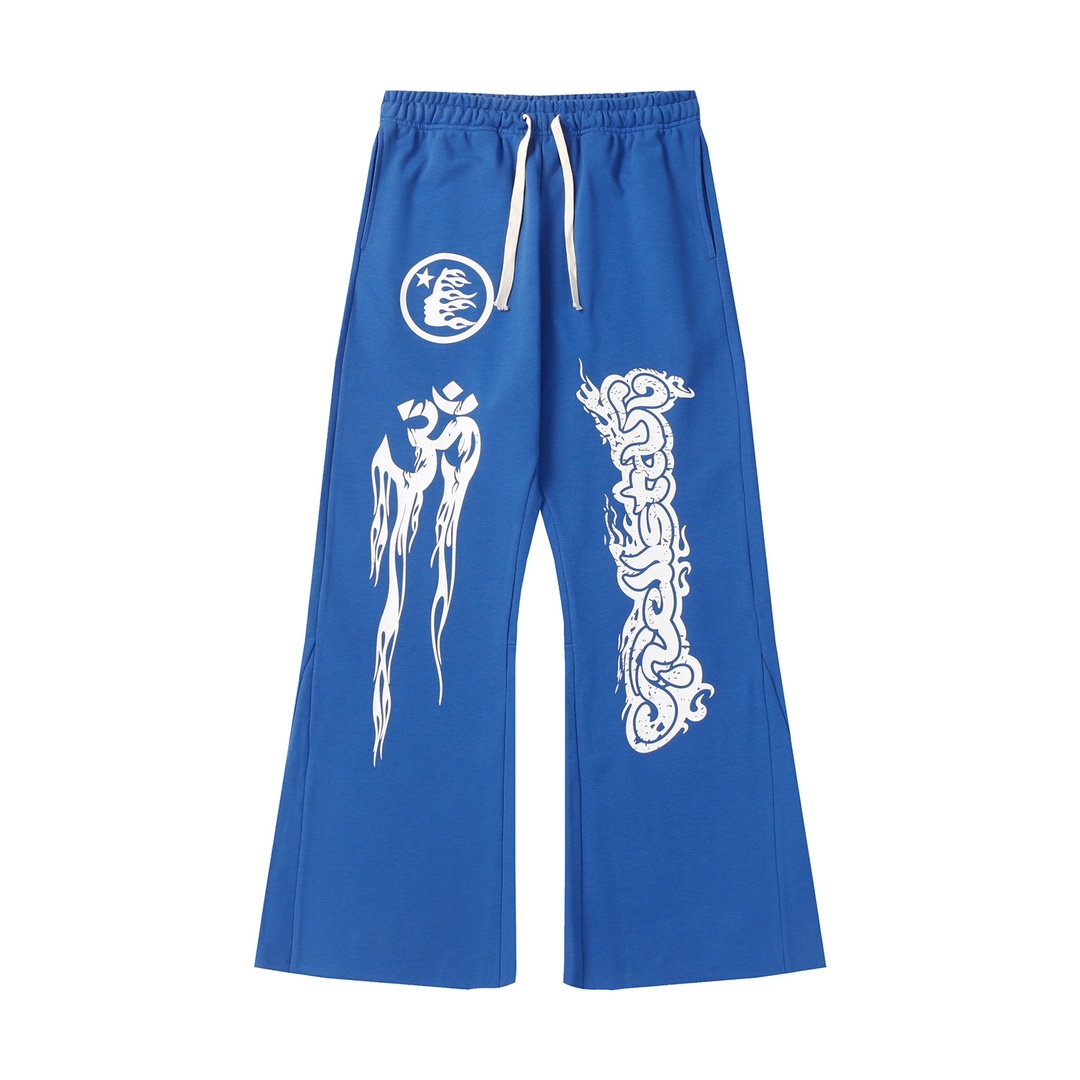 Hellstar Capsule 4 Blue Sweatpants - everydesigner