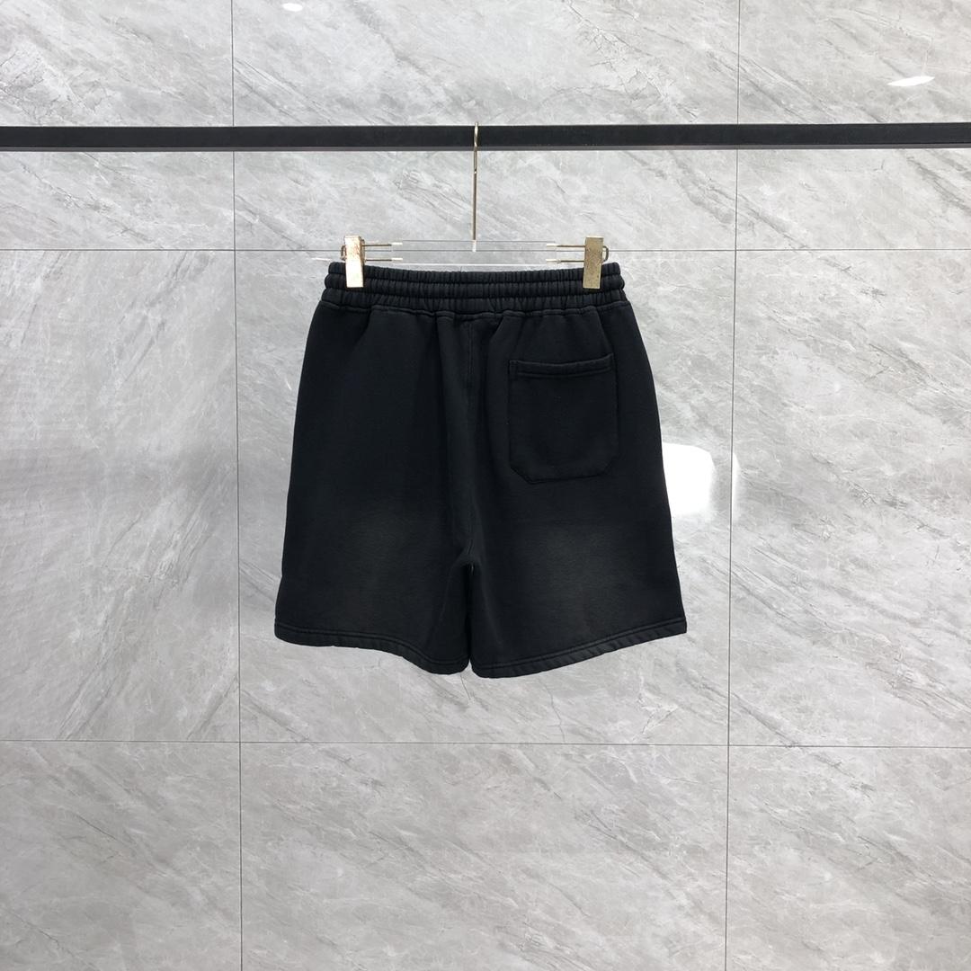 Amiri Logo-print Drawstring-waistband Shorts - everydesigner