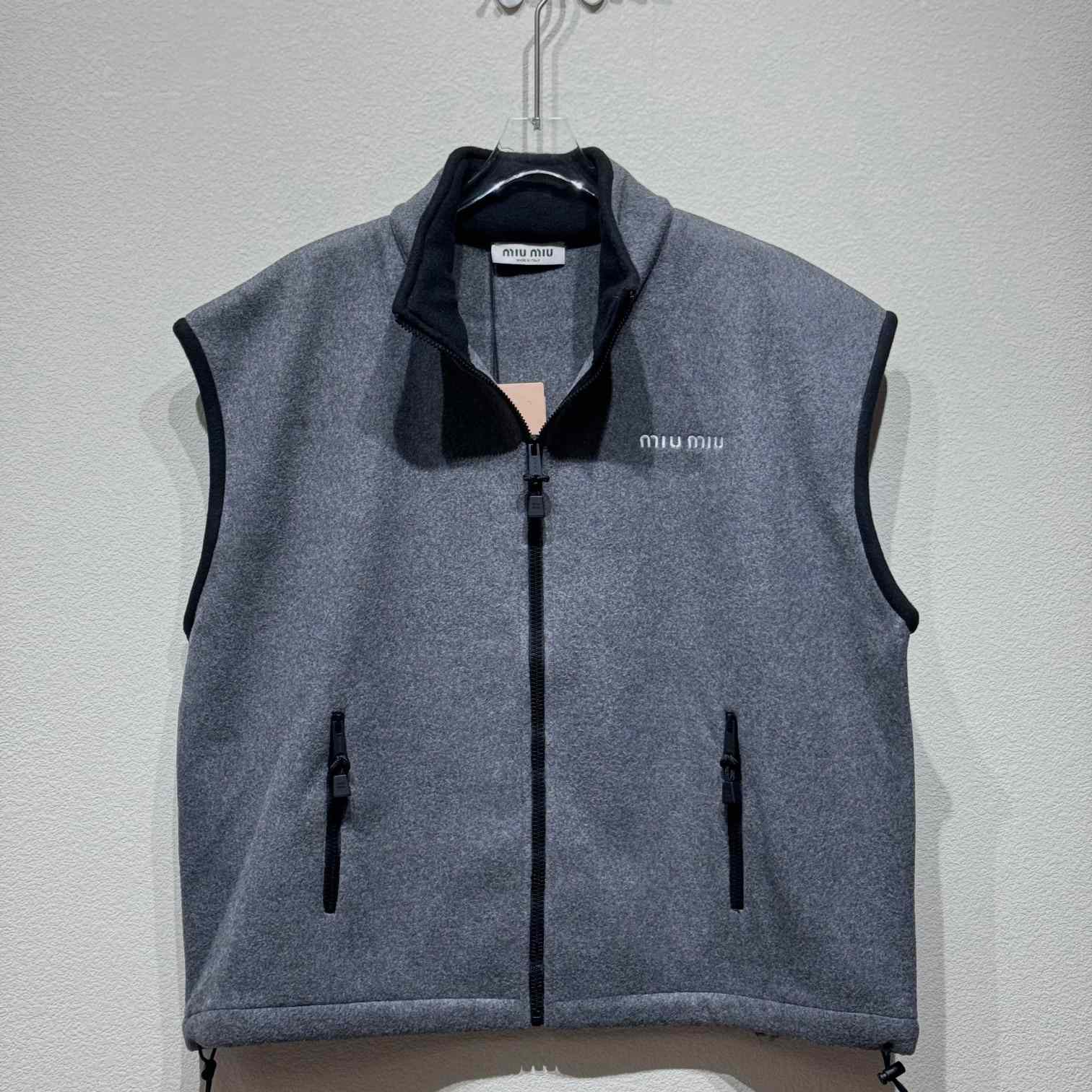 Miu Miu Zip Up Vest - everydesigner