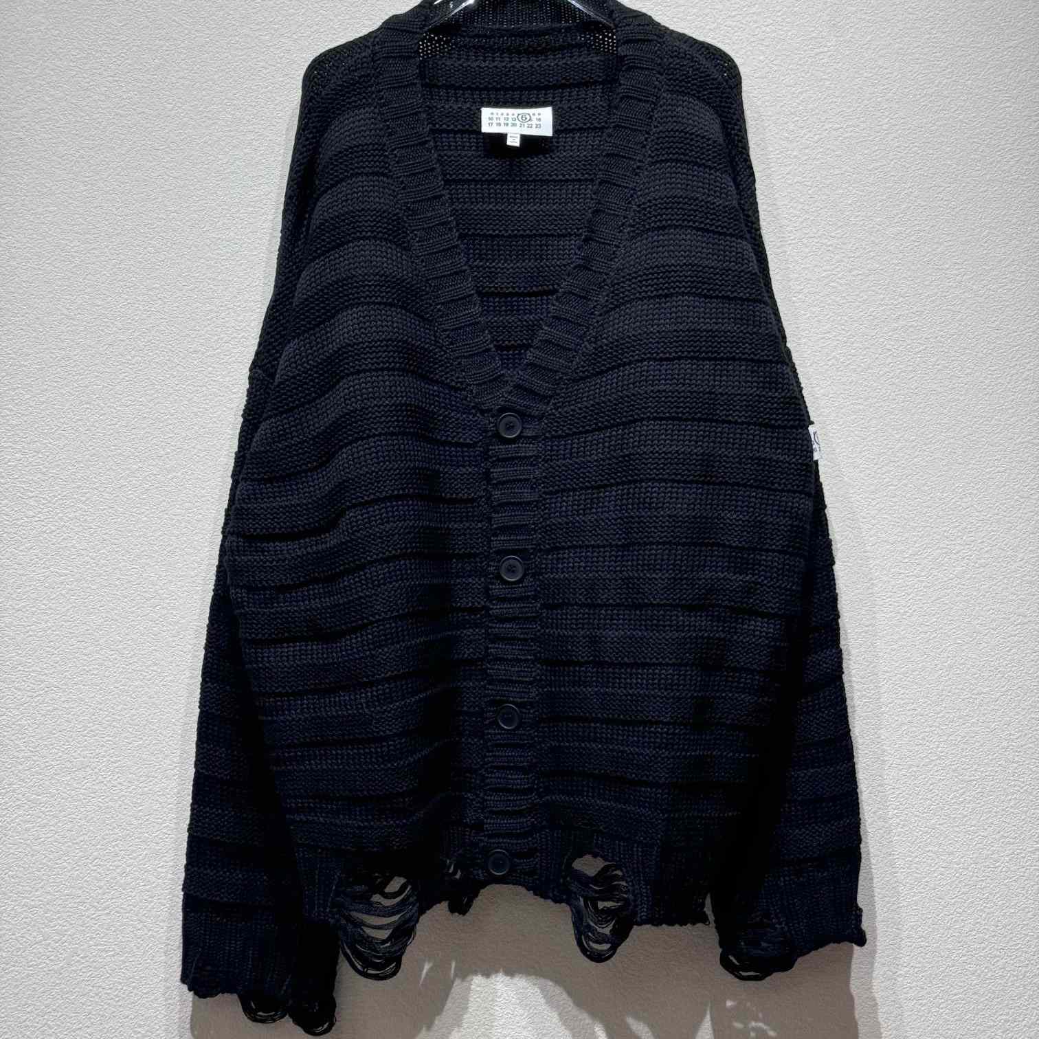 MM6 Maison Margiela V-neck Knited Cardigan - everydesigner