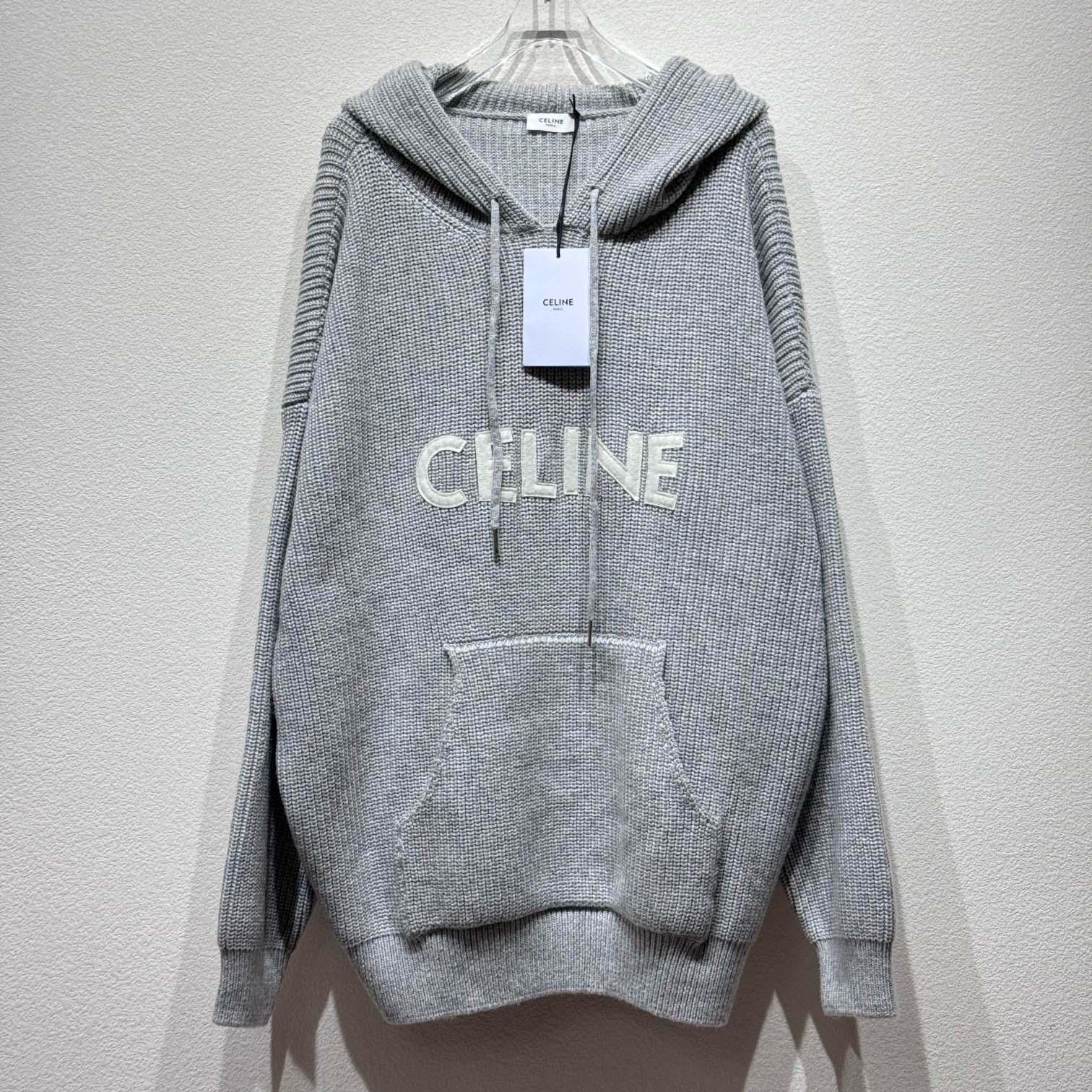 Celine Sweater In Ribbed Wool - everydesigner