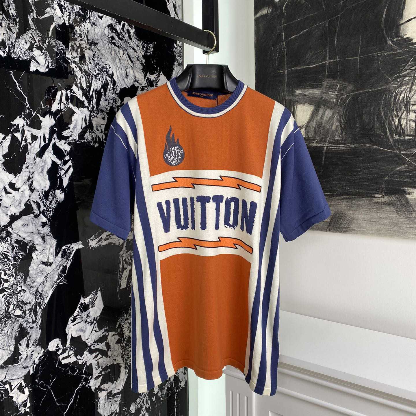 Louis Vuitton Short-Sleeved Cotton T-Shirt - everydesigner