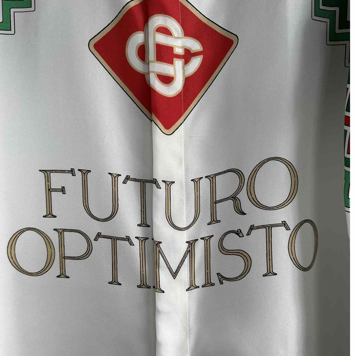 Casablanca Futuro Optimisto Print Shir - everydesigner