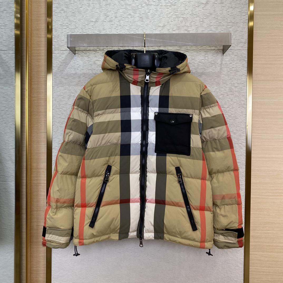 Burberry Reversible Check Puffer Jacket - everydesigner