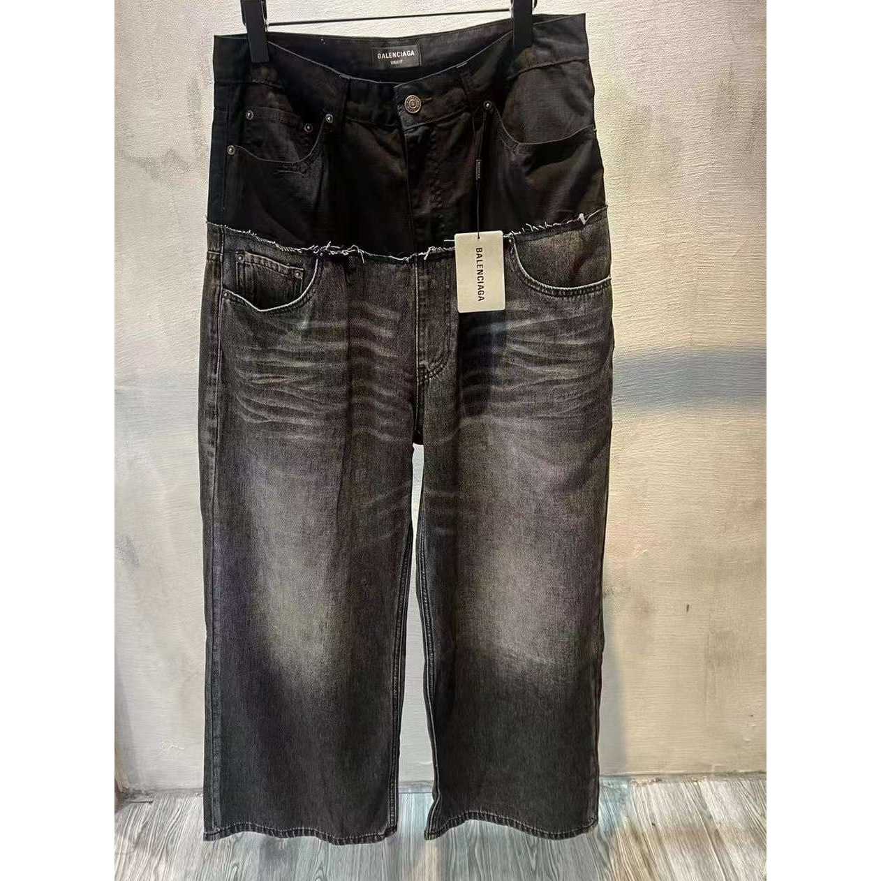 Balenciaga Large Denim Jeans - everydesigner