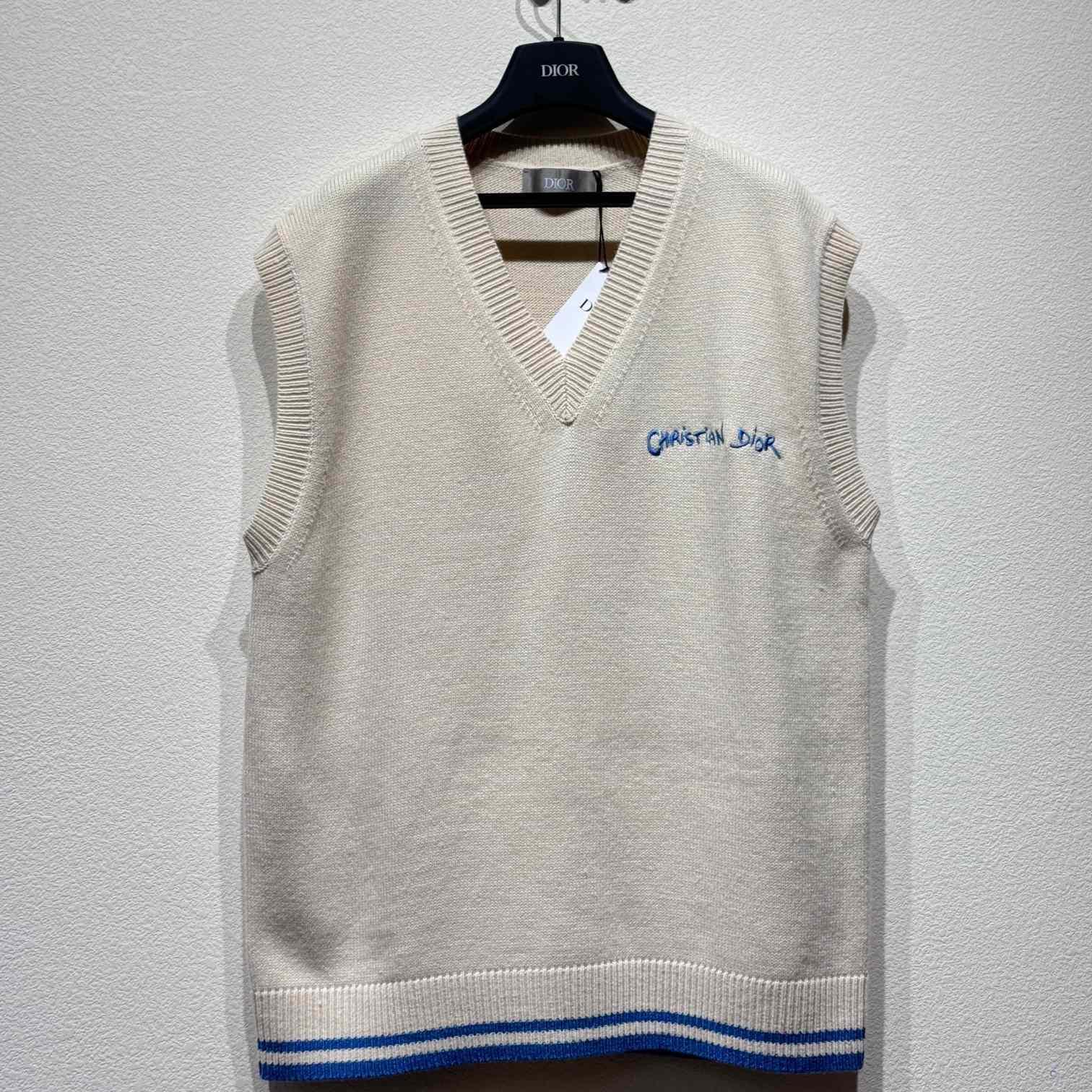 Christian Dior Tag Sweater Vest - everydesigner