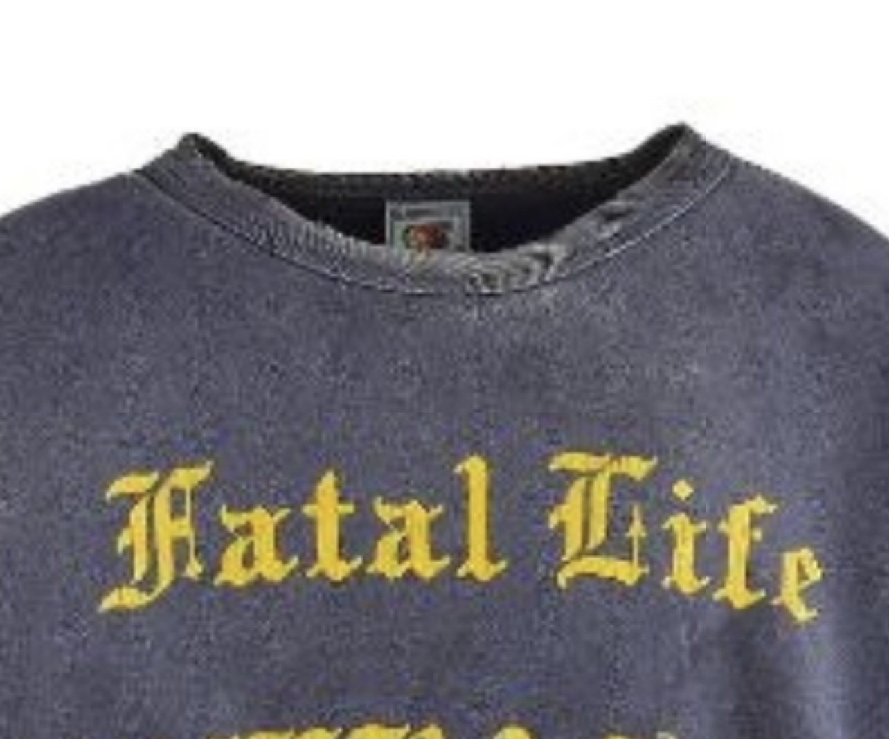 Saint Michael Crw Sweat/fatal Life Hoodie - everydesigner