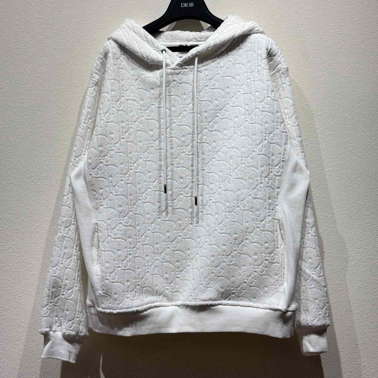 Dior Oblique Relaxed-Fit Hooded Sweatshirt - everydesigner