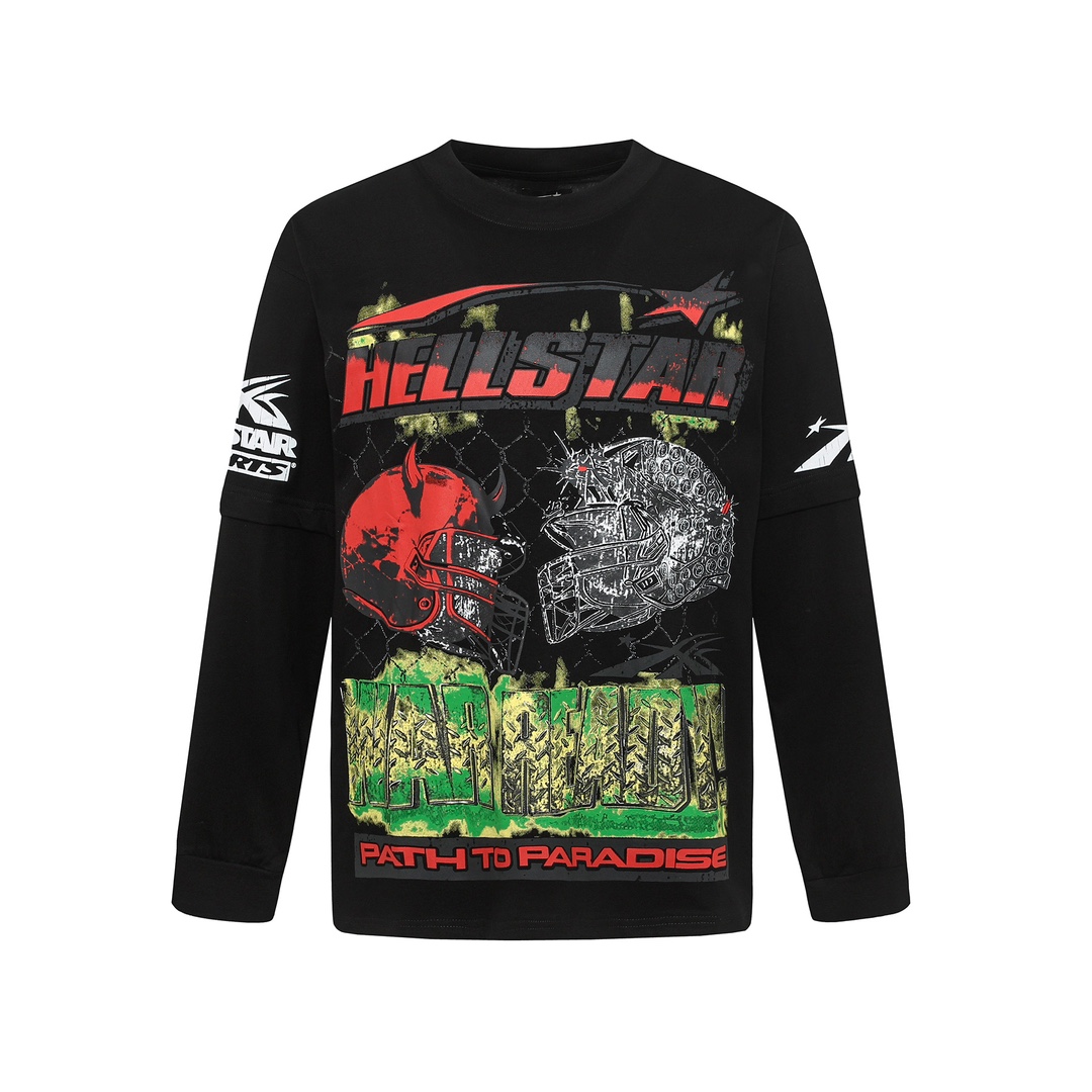 Hellstar War Ready! Long Sleeve T-Shirt - everydesigner