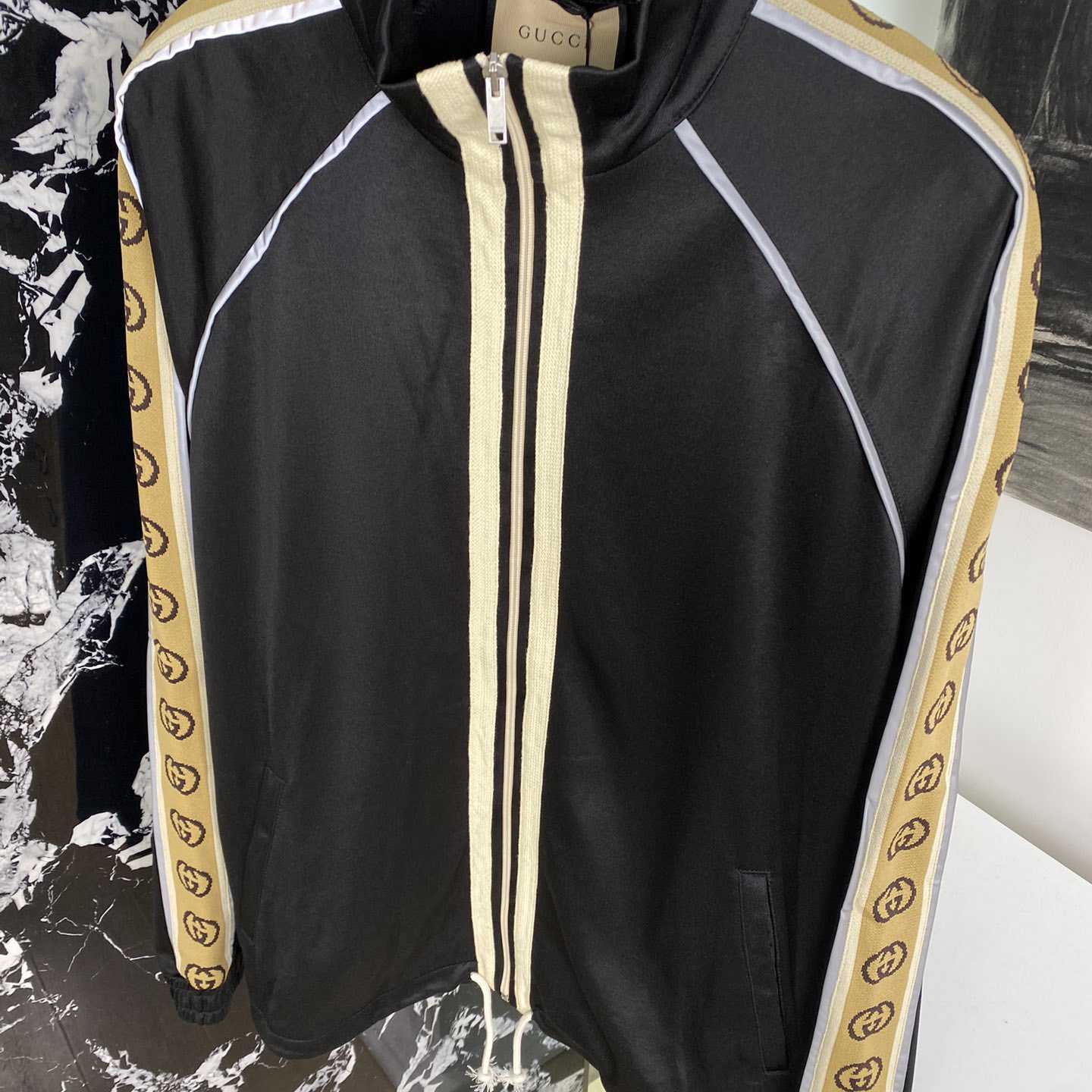 Gucci Oversize Technical Jersey Jacket - everydesigner