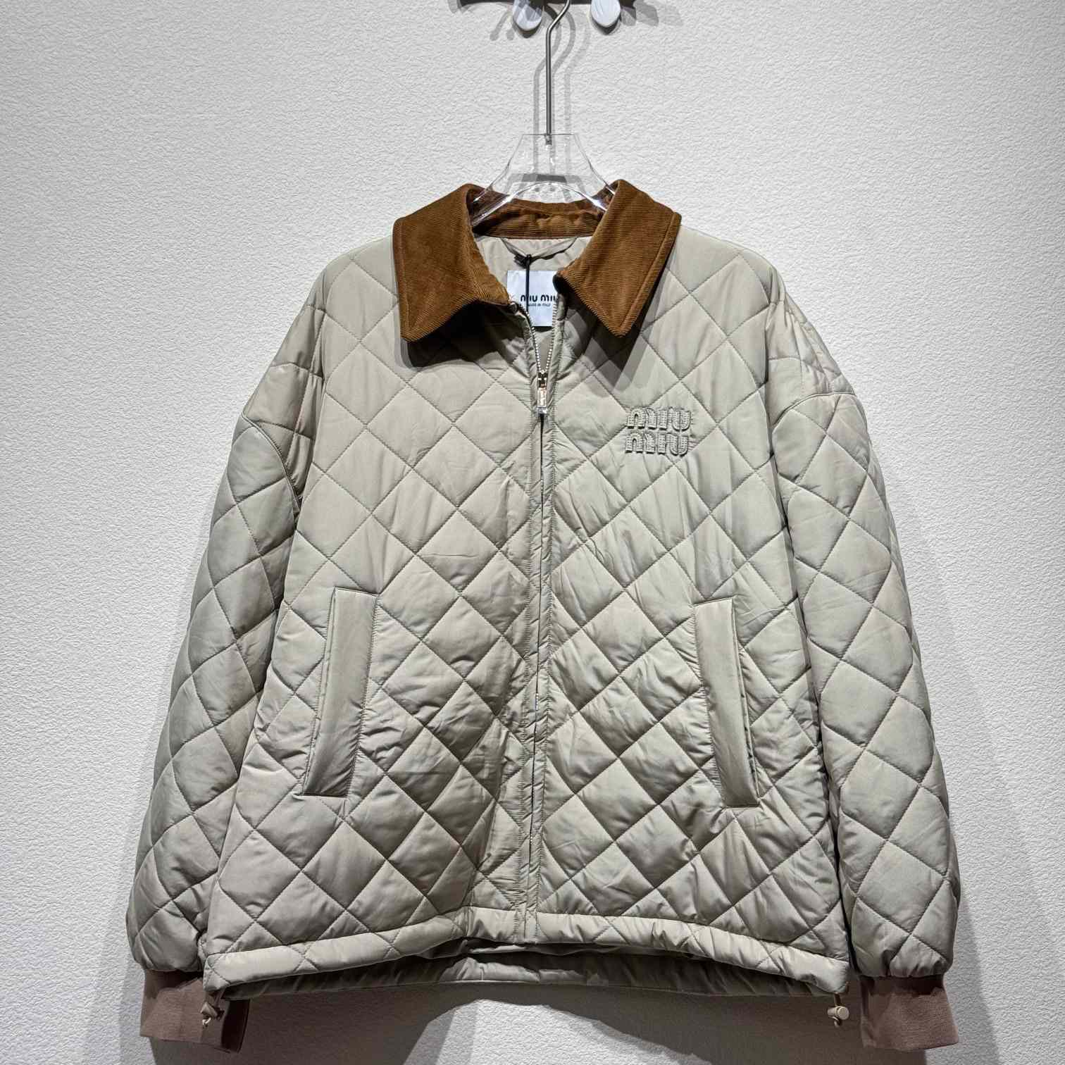 Miu Miu Technical Fabric Blouson Jacket - everydesigner