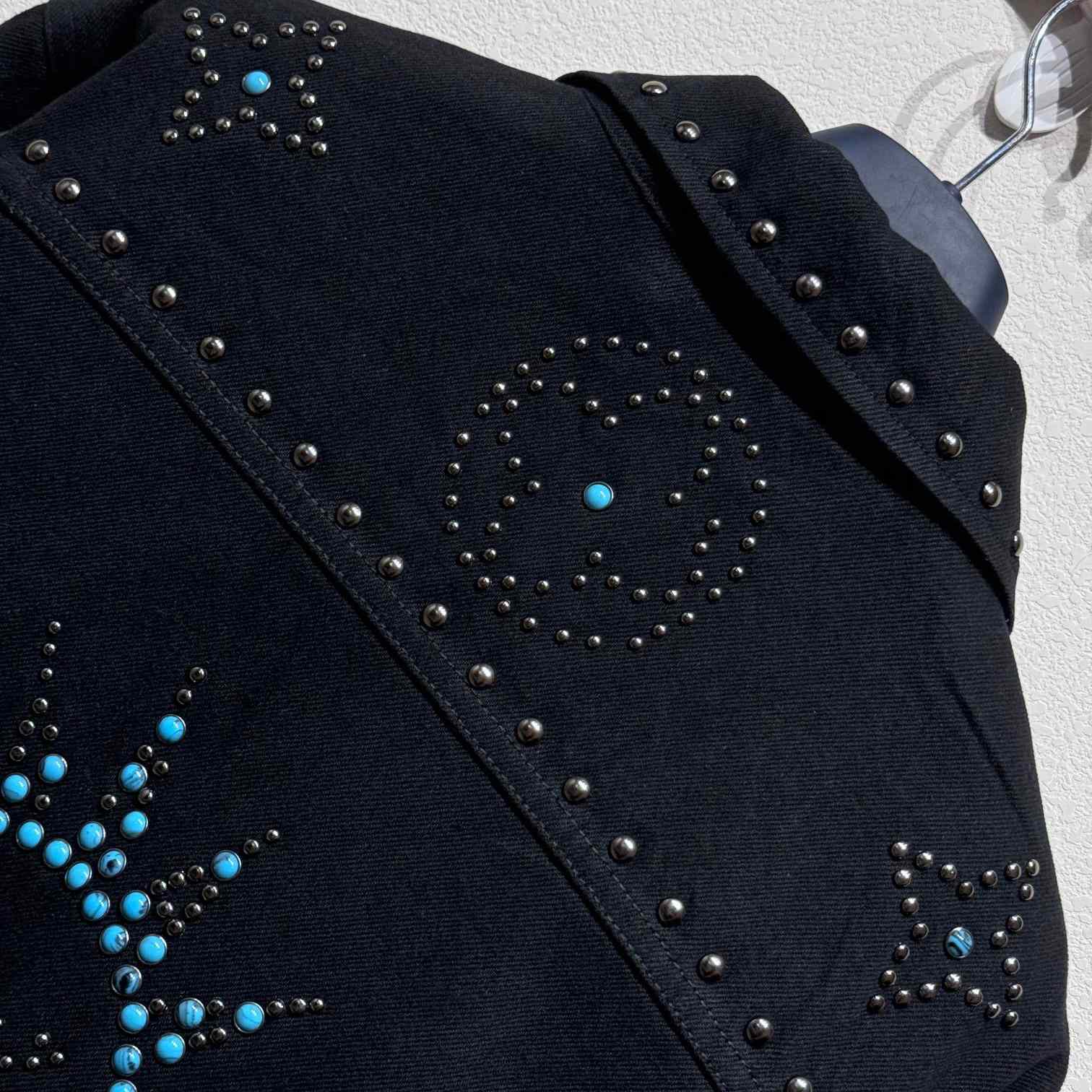 Louis Vuitton Embroidered Denim Jacket   1AFWX5 - everydesigner