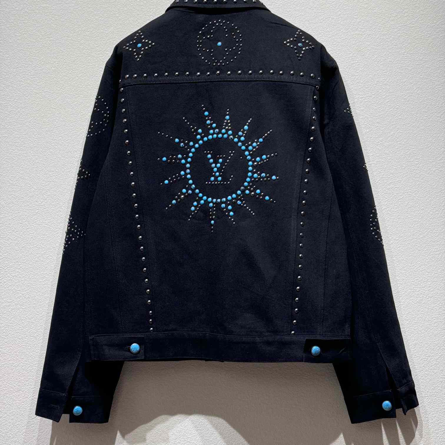 Louis Vuitton Embroidered Denim Jacket   1AFWX5 - everydesigner