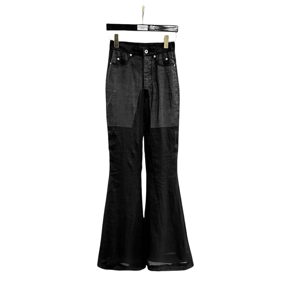 Rick Owens Bolan High-rise Bootcut Jeans - everydesigner