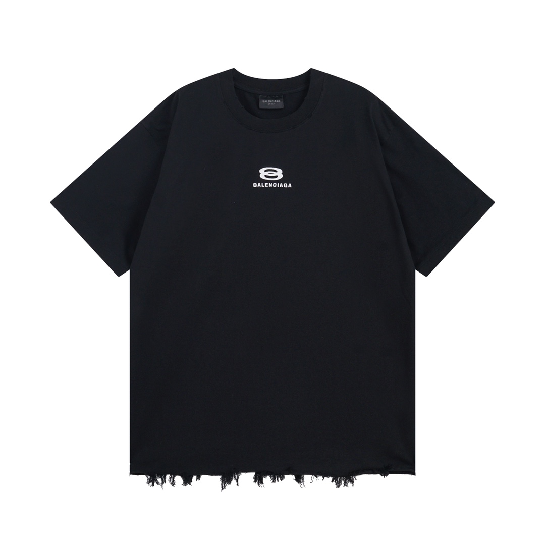 Balenciaga BB Classic Balenciaga Cropped T-Shirt - everydesigner